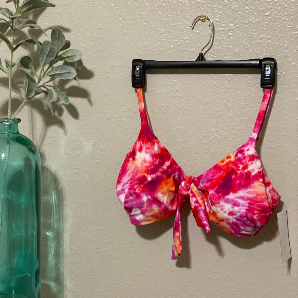 Tie Dye Bathing Suit Top